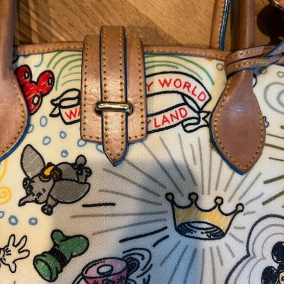 Dooney & Bourke Disney Parks Sketch Tote - Picture 3 of 8
